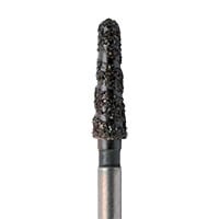 Meisinger Black Cobra Diamond Bur, FG, Super Coarse, Round End Taper, 2.3mm, B855-023, Pack of 5
