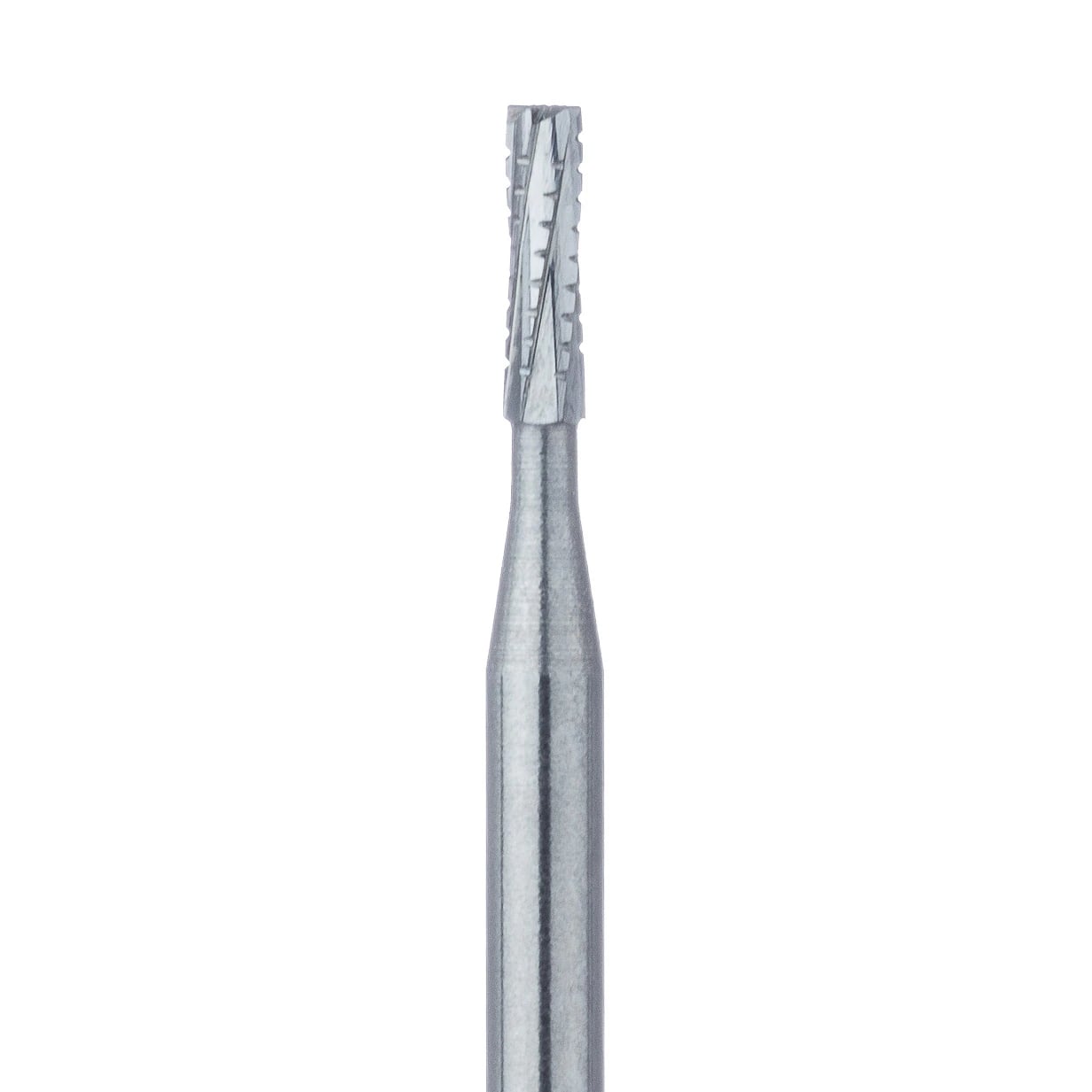 Meisinger Carbide Bur FG #557 Straight Fissure Crosscut, Cylinder, 1.0 mm Head, 100/Pk, C0557FG