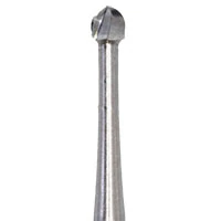 Meisinger HM1-014-HP Tungsten Carbide Bur, Round, #4, 1.4 mm, HP Shank, 5/Pk