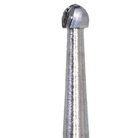 Meisinger Tungsten Carbide Bur HM 1 Round HP, Size #5, 1.6 mm Diameter, 5/Pkg, HM1-016-HP