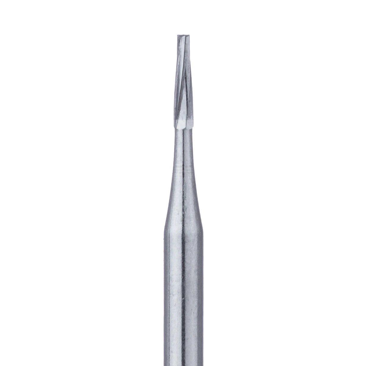 Meisinger Operative Tungsten Carbide Bur, FG, Tapered Fissure Flat End, #169, 0.9 mm, 5/Pk, HM23-009-FG
