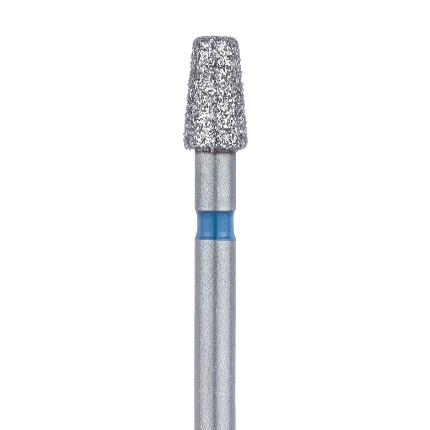 Meisinger Multi-Use Diamond Bur, FG, Tapered Round Edge, #845R, 2.5 mm Head, Medium, Blue, 5/Pk, 845R-025-FG