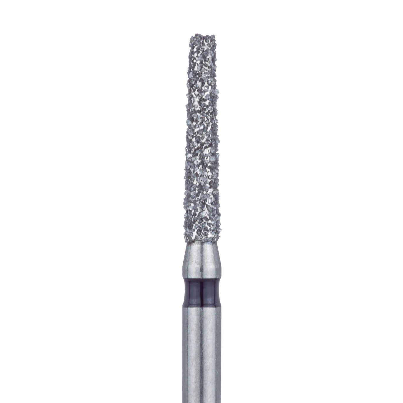 Meisinger 847H-016-FG Diamond Bur, Super Coarse, Flat End Taper, Friction Grip, 1.6 mm Head Diameter, 8.0 mm Head Length, 5/Pkg