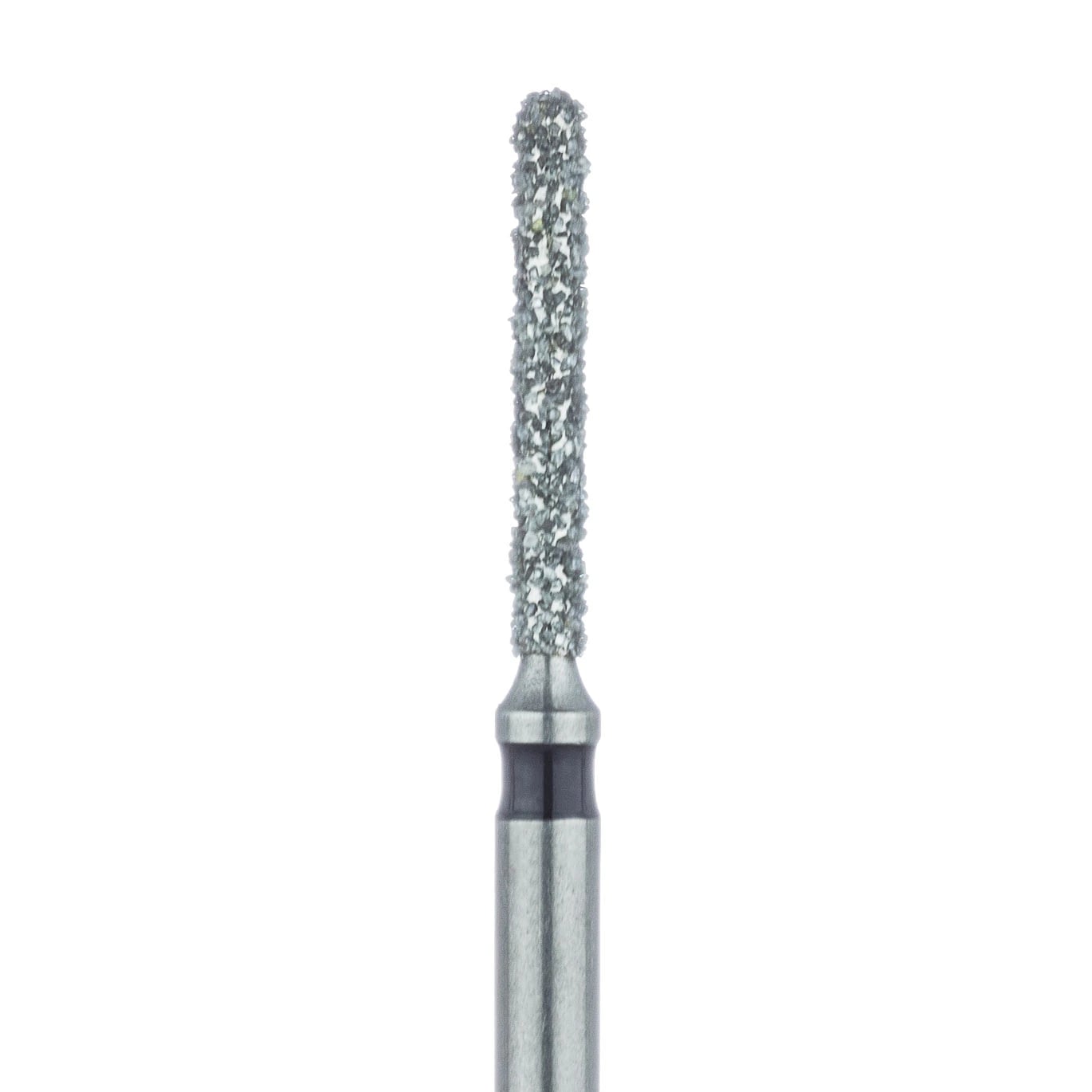 Meisinger 881H-012-FG Diamond Bur, Super Coarse, Round End Cylinder, Friction Grip, 1.2 mm Head, 5/Pk