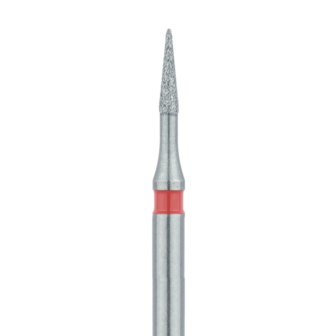 Meisinger Multi-Use Diamond Bur, FG, Short Needle, #890F, 1.0 mm, Fine (Red), 5/Pk, 890F-010-FG