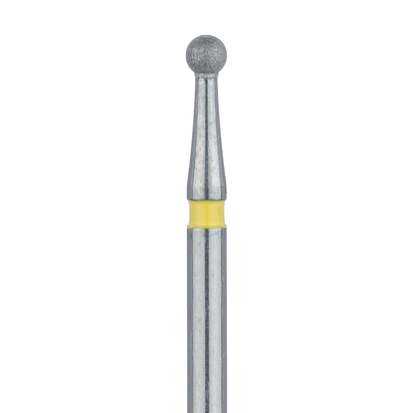 Meisinger Multi-Use Diamond Bur, FG, Round, #801C, 1.6 mm, Extra Fine, Yellow, 5/Pk, 801C-016-FG