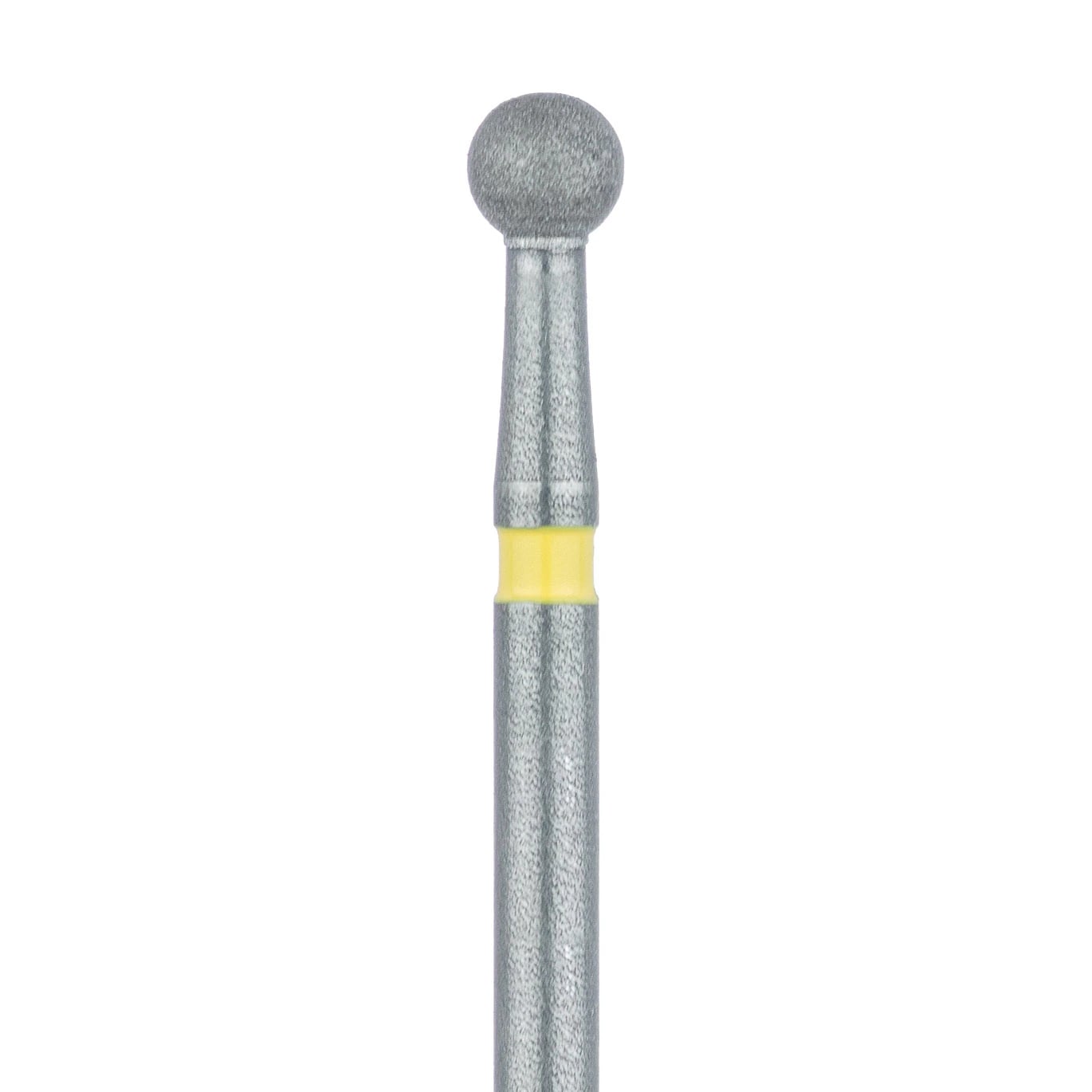 Meisinger Multi-Use Diamond Bur, FG, Round, #801C, 2.3 mm, Extra Fine, Yellow, 5/Pk, 801C-023-FG