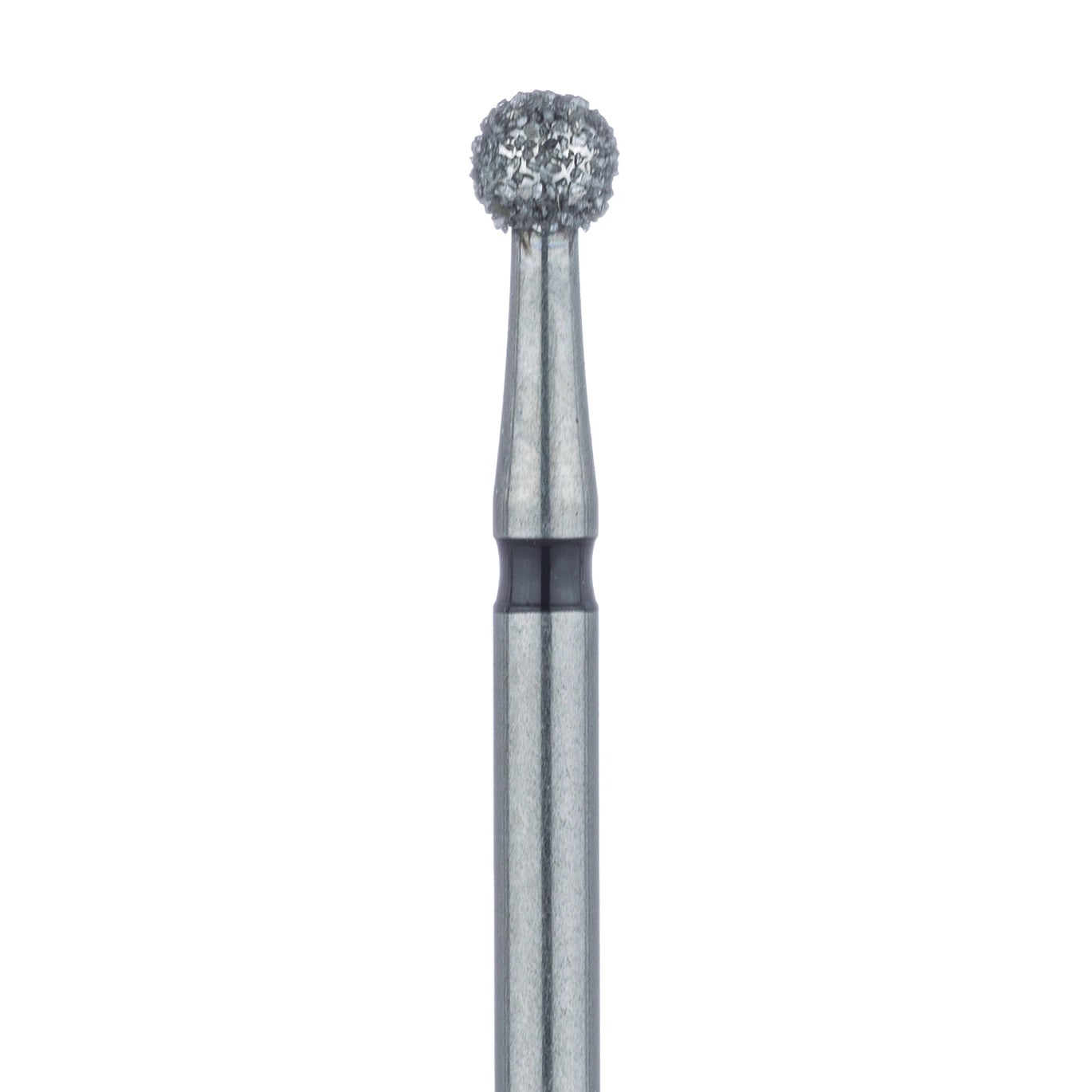 Meisinger Diamond Bur FG 801H-023, Super Coarse, Round, 2.3 mm, Black, 5/Pk