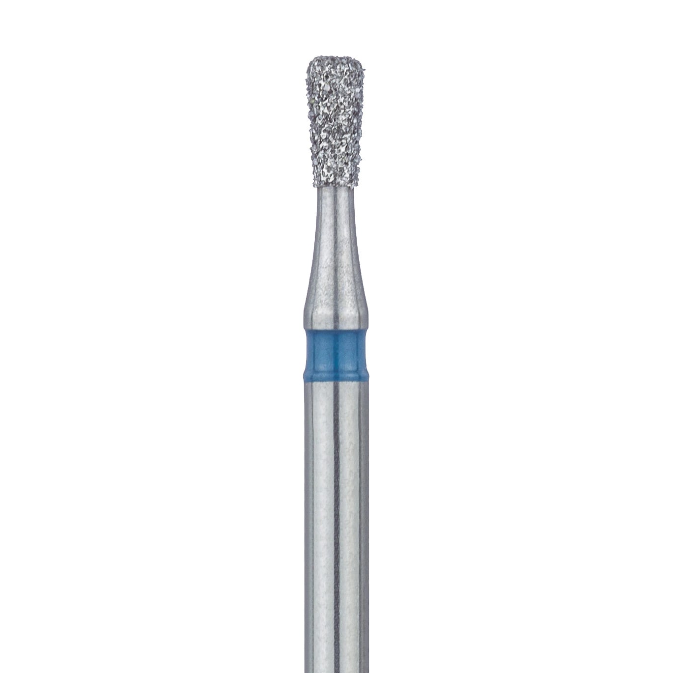 Meisinger Diamond Bur FG, Medium Grit, Blue Ring, Pear Shape, 1.4 mm, 808-014, Pack of 5