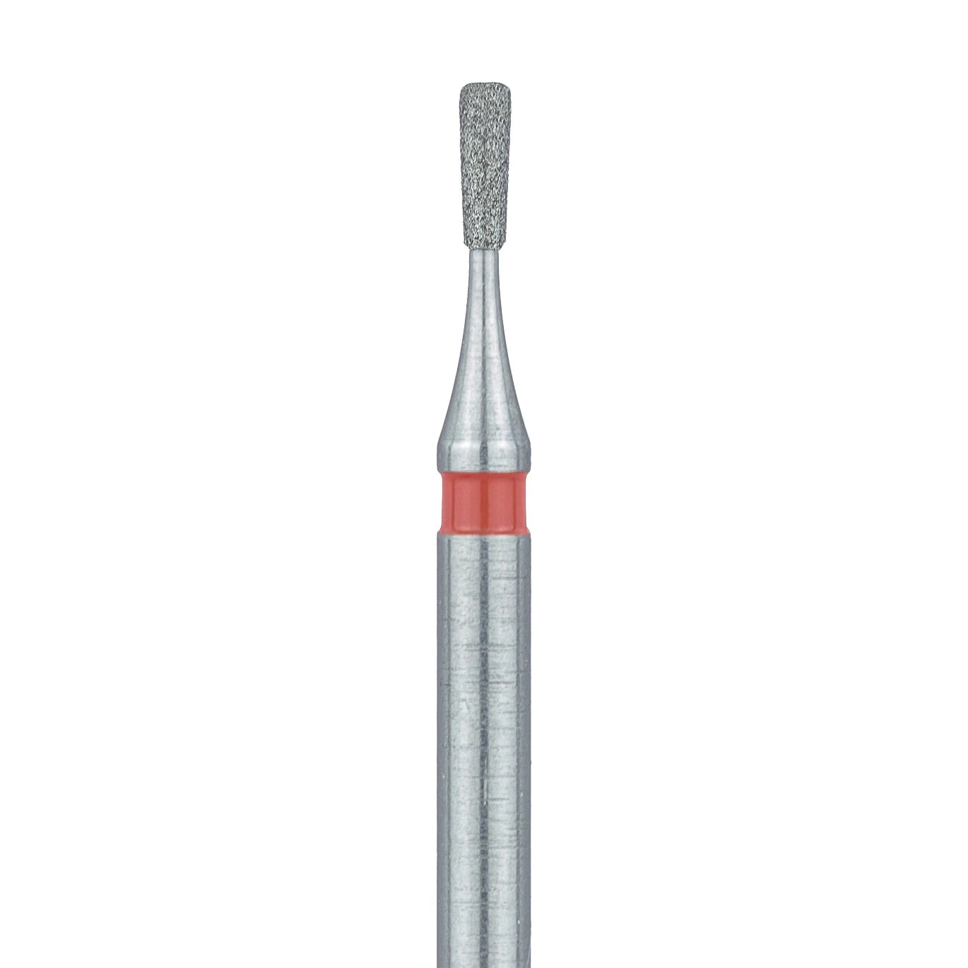 Meisinger 808F-009-FG Fine Diamond Bur, Pear, 0.9 mm Head, Friction Grip, 5/Pack