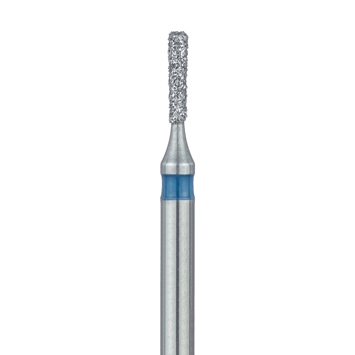 Meisinger 808L-010 FG Medium Diamond Bur, Long Pear, 1.0 mm, Friction Grip, 5/Pack