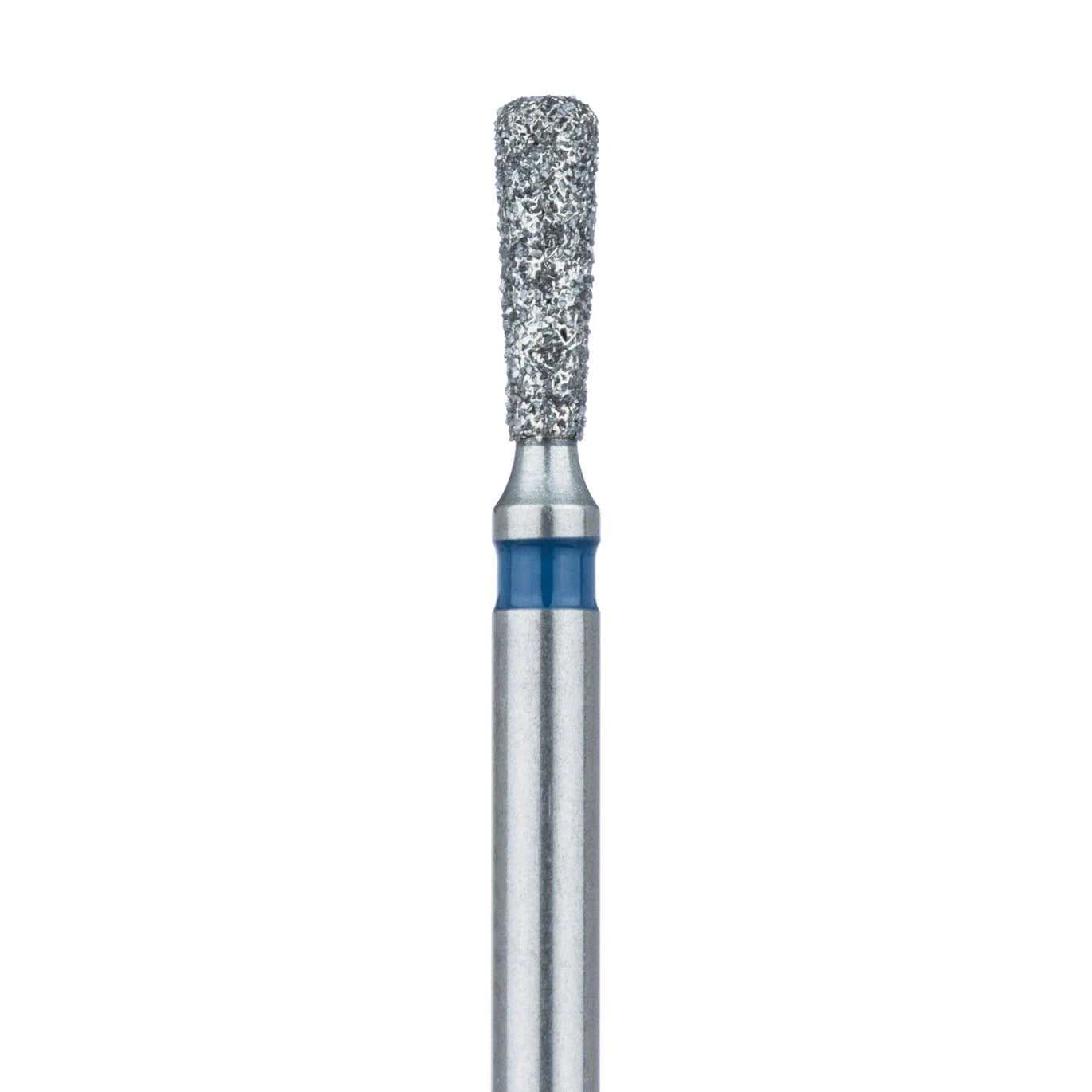 Meisinger 808L-016-FG Medium Diamond Bur, Long Pear, Friction Grip, 1.6 mm Diameter, 5/Pack