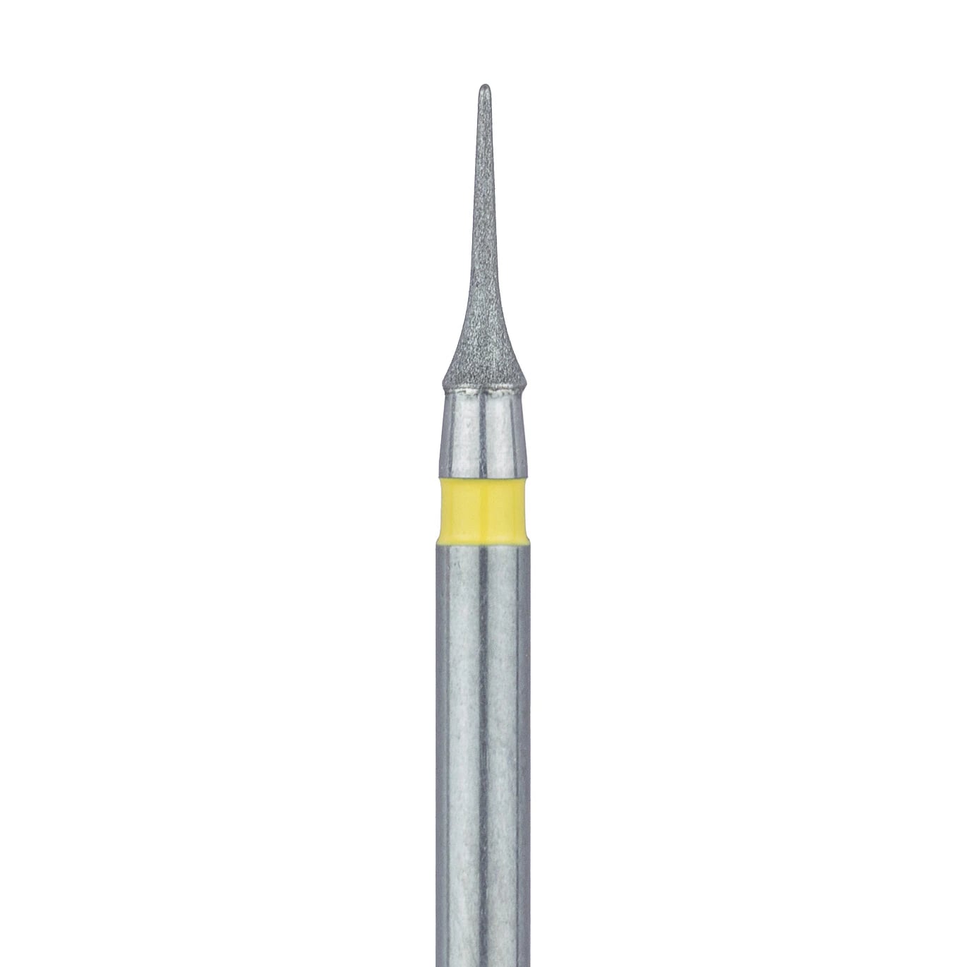 Meisinger Multi-Use Diamond Bur, FG, Interproximal Mosquito #820C, 1.4 mm, Extra Fine, Yellow, 5/Pk, 820C-014-FG