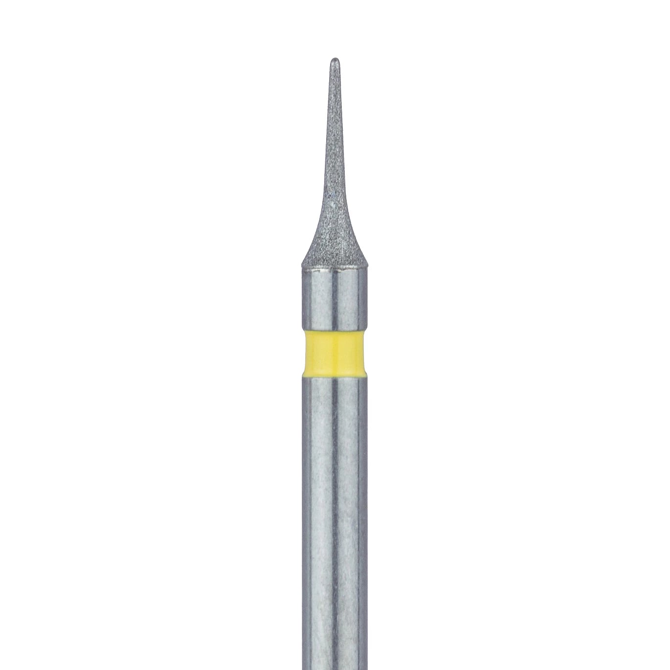 Meisinger Multi-Use Diamond Bur, FG, Interproximal/Mosquito, #820C, 1.6 mm, Extra Fine, Yellow, 5/Pk, 820C-016-FG