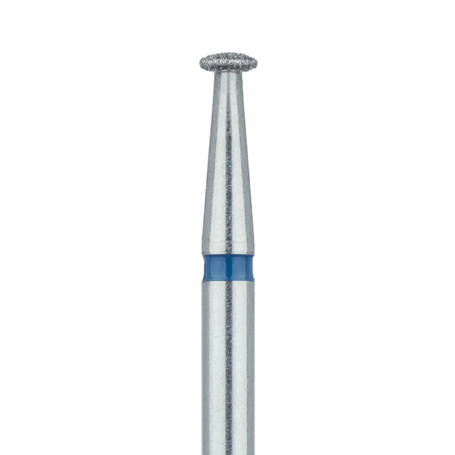 Meisinger 825-023-HP Diamond Bur, Knife Edge, Medium Grit, 2.3 mm Diameter, HP Shank, 5/Pack