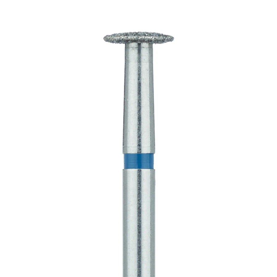 Meisinger 825-050-HP Multi-Use Diamond Bur, Knife Edge, 5.0 mm, Medium Grit, HP Shank, 2/Pk