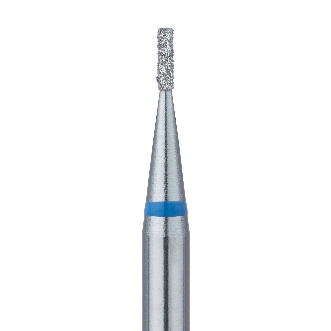 Meisinger 835-008-RA Medium Diamond Bur, Cylinder 0.8mm, Right Angle, 5/Pk