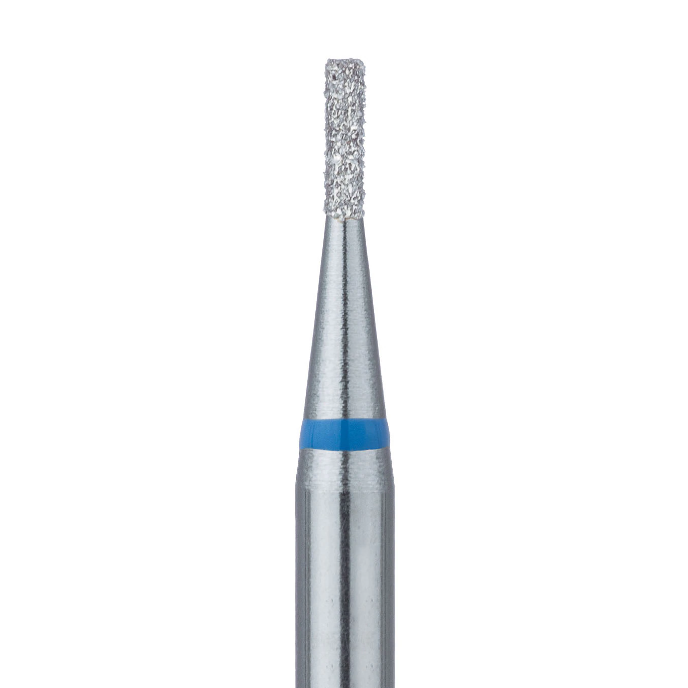 Meisinger 835-010-RA Medium Diamond Bur, Cylinder 1.0 mm, Right Angle, 5/Pk