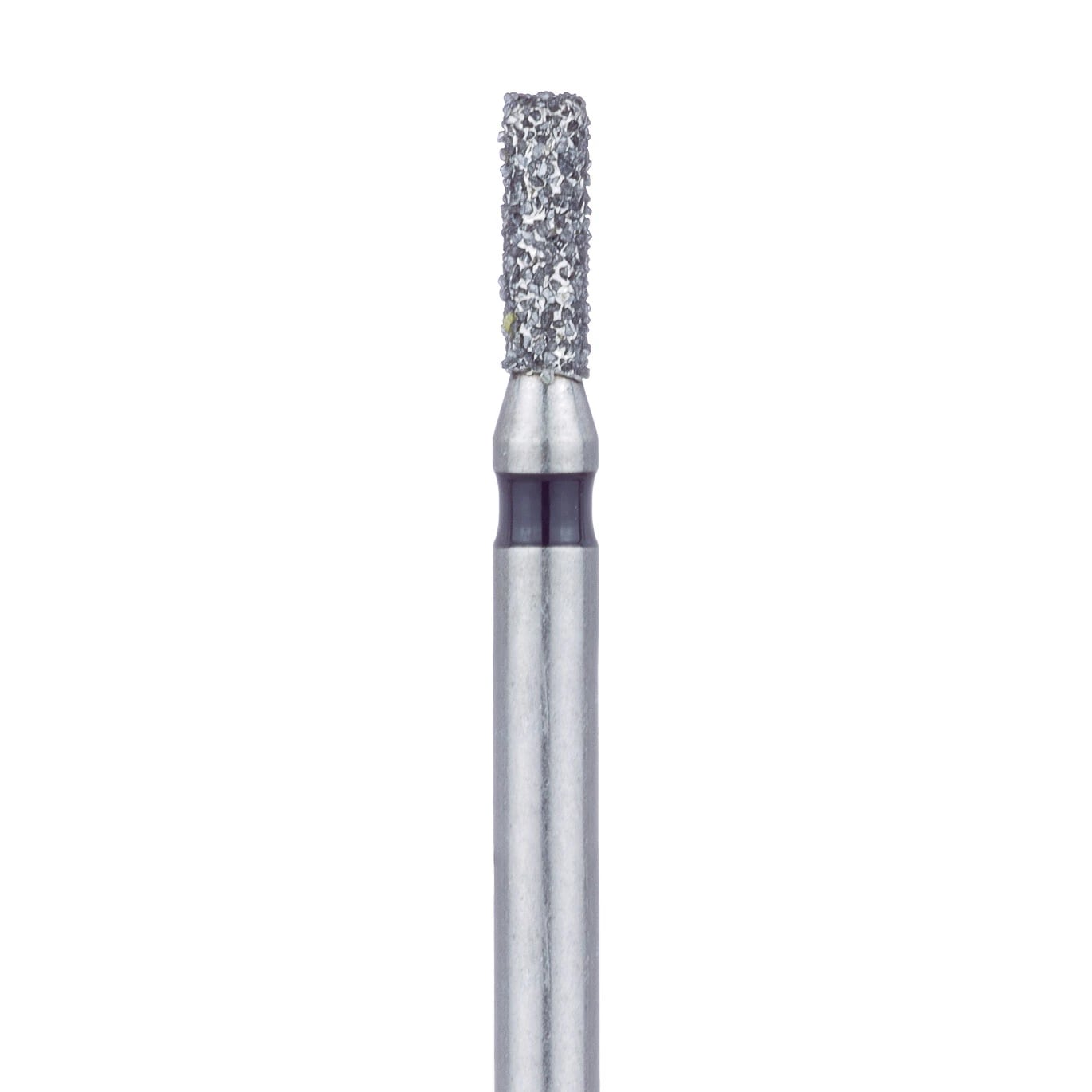 Meisinger 840H-014-FG Diamond Bur, Super Coarse, Round Edge Cylinder, 1.4 mm Head Diameter, 4.0 mm Head Length, Friction Grip, 5/Pack