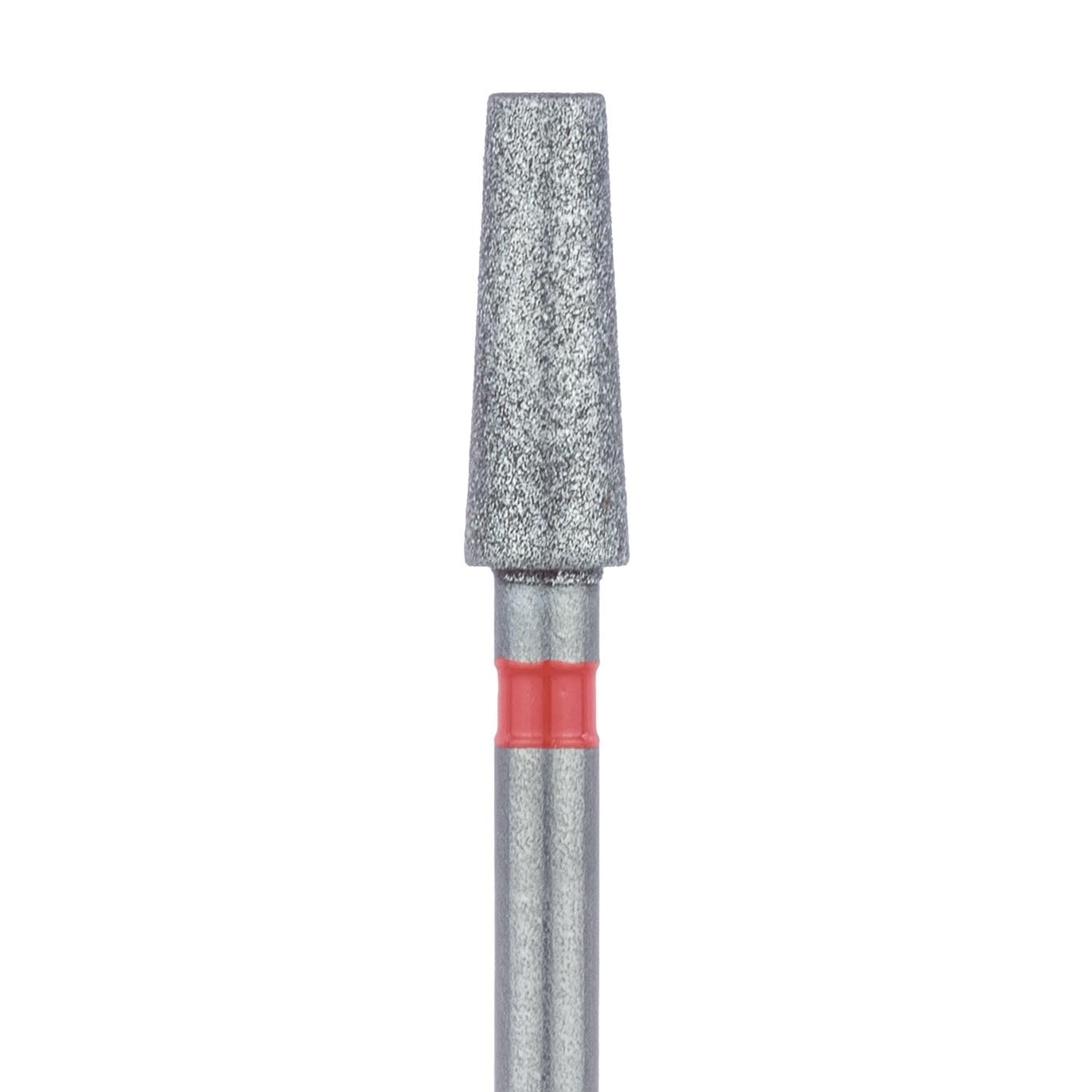 Meisinger 846F-025-FG Fine Diamond Bur, Flat End Tapered, Friction Grip, 2.5mm, 5/Pk