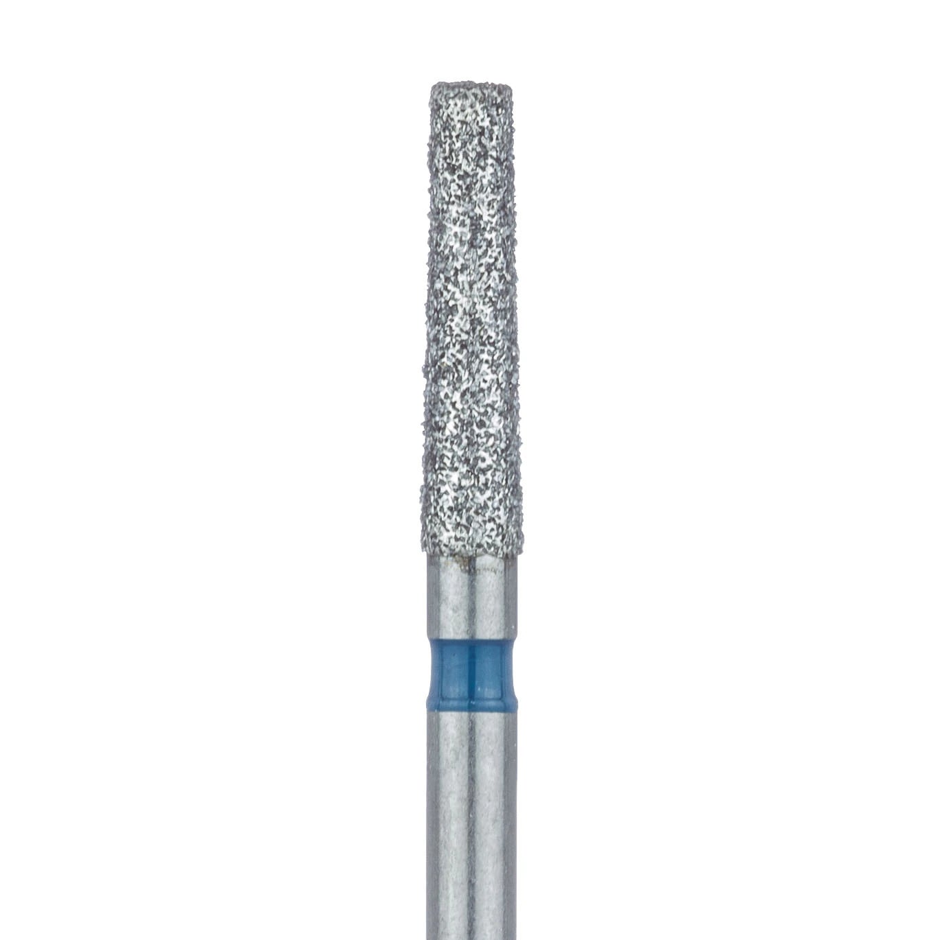 Meisinger 847-018-FG Diamond Bur, Flat End Tapered, FG, Medium Grit (Blue), 1.8 mm Head, 5/Pk
