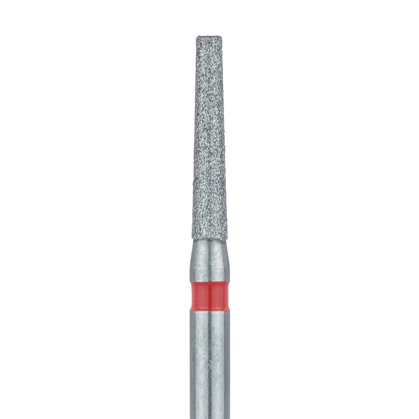 Meisinger 847F-014-FG Fine Diamond Bur, Flat End Taper, 1.4 mm, Friction Grip, 5/Pk