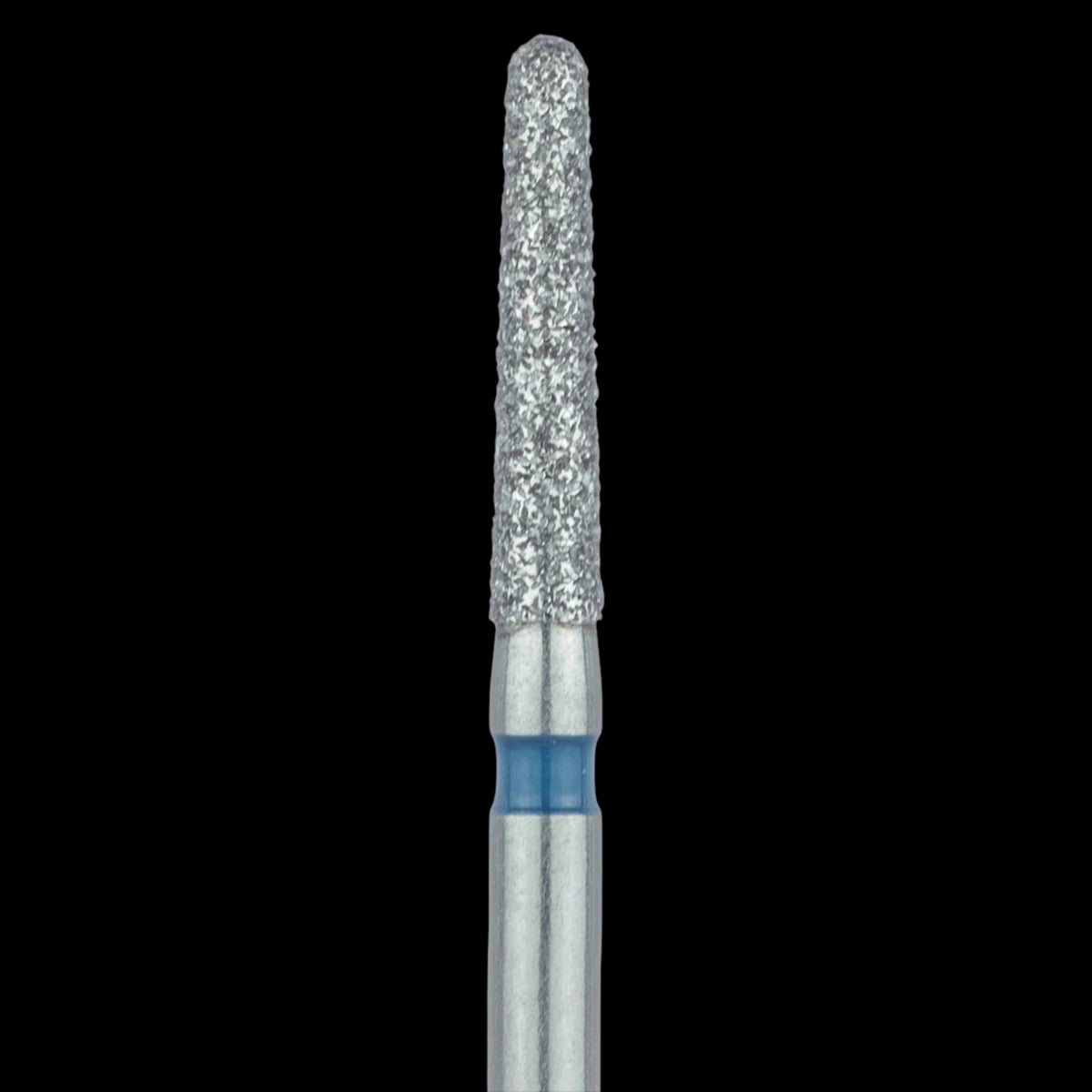 Meisinger Multi-Use Diamond Bur, FG, Round End Taper Chamfer, #850, 1.6 mm Head, Medium (Blue), 5/Pk, 850-016-FG