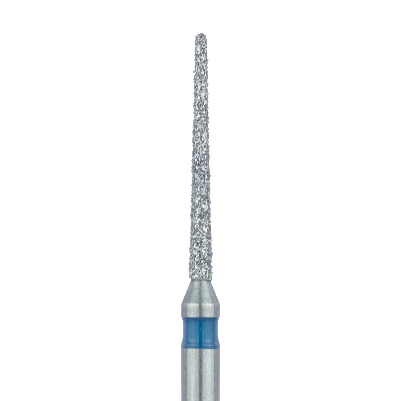 Meisinger Multi-Use Diamond Bur, FG, Long Round End Taper Chamfer, #852, 1.0 mm, Medium, Blue, 5/Pk, 852-010-FG
