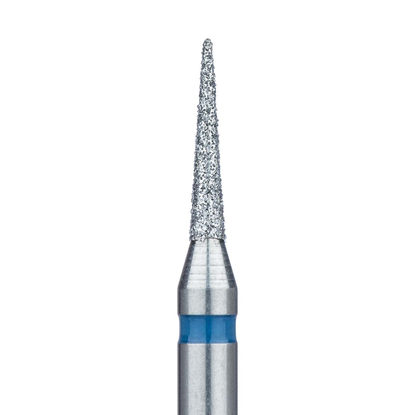Meisinger Multi-Use Diamond Bur, RA, Needle, #858, 1.4 mm, Medium Grit, Blue, 5/Pk, 858-014-RA