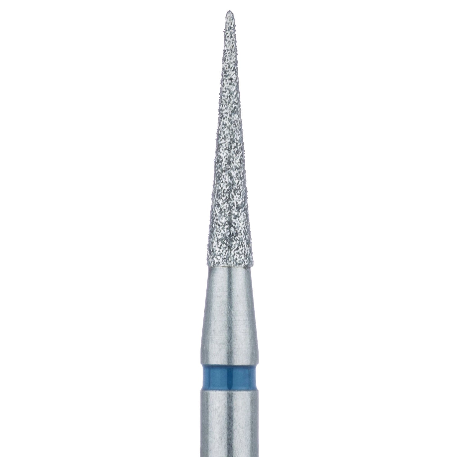 Meisinger 859-018-RA Multi-Use Diamond Bur, Medium Grit, Needle Shape, 1.8mm Head, Right Angle, 5/Pk