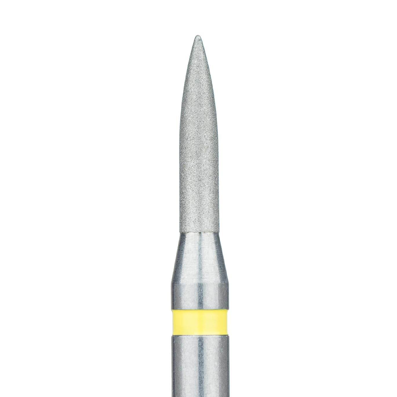 Meisinger 862C-016-RA X-Fine Diamond Bur, Flame Shape, Right Angle, 1.6 mm Diameter, 5/Pack
