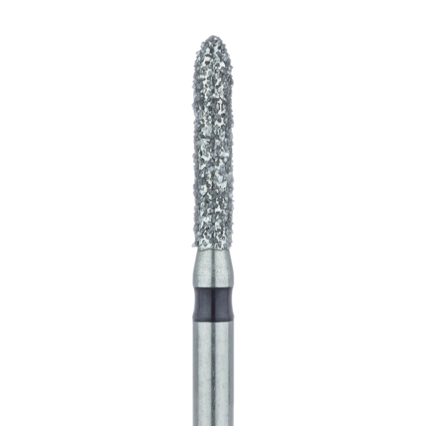 Meisinger 868H-016-FG Diamond Bur, Super Coarse, Torpedo, Friction Grip, 1.6 mm Head Diameter, 5/Pack