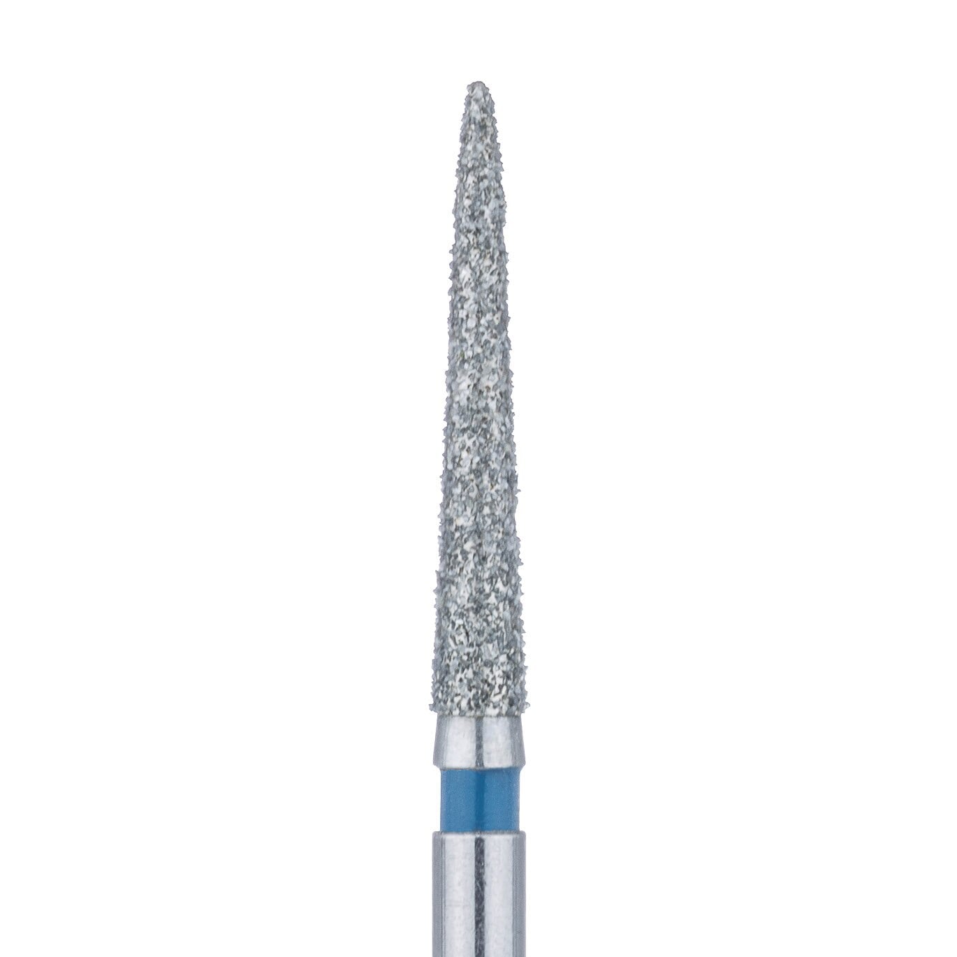 Meisinger 873-016 FG Medium Diamond Bur, Long Modified Chamfer, Friction Grip, 1.6 mm, 5/Pack