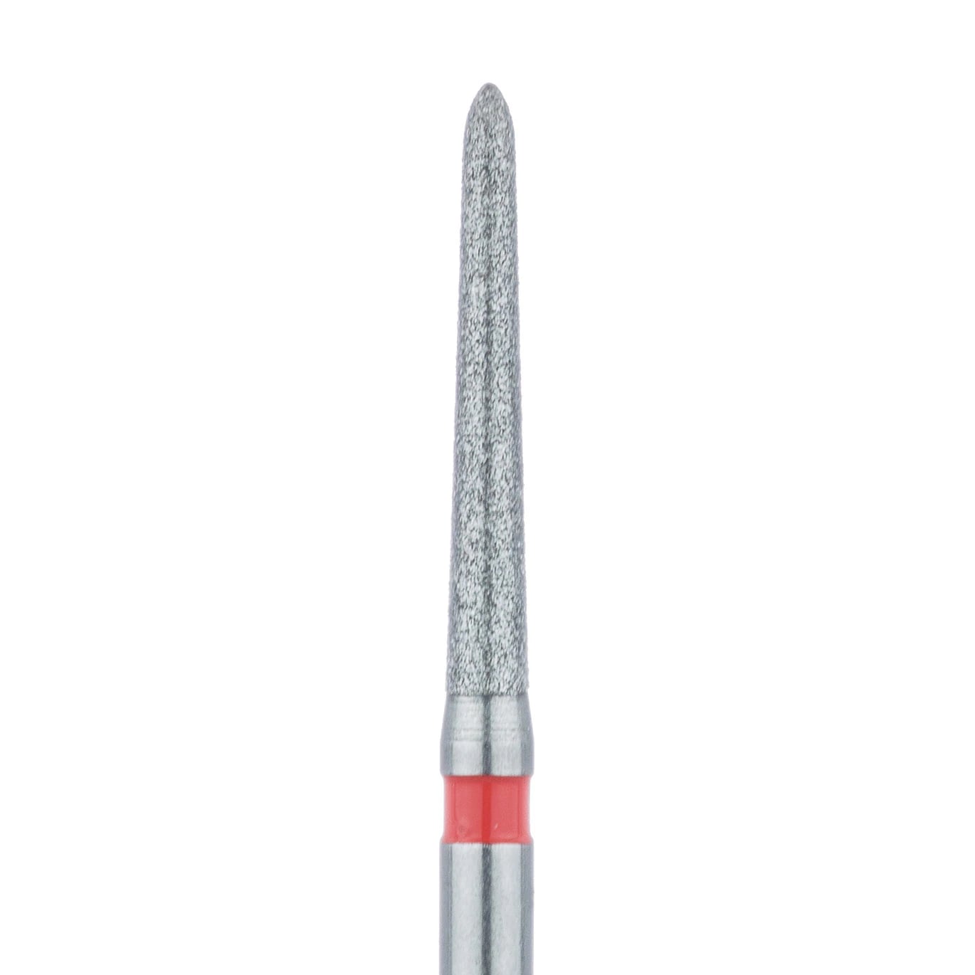 Meisinger 879F-014-FG Fine Diamond Bur, Tapered Torpedo, 1.4 mm, Friction Grip, 5/Pk
