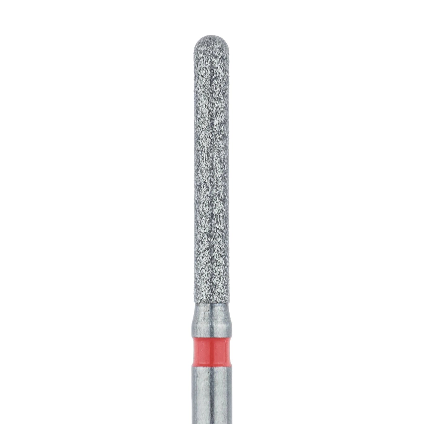 Meisinger Multi-Use Diamond Bur, FG, Long Round End Cylinder, #882F, 1.4 mm, Fine (Red), 5/Pk, 882F-014-FG