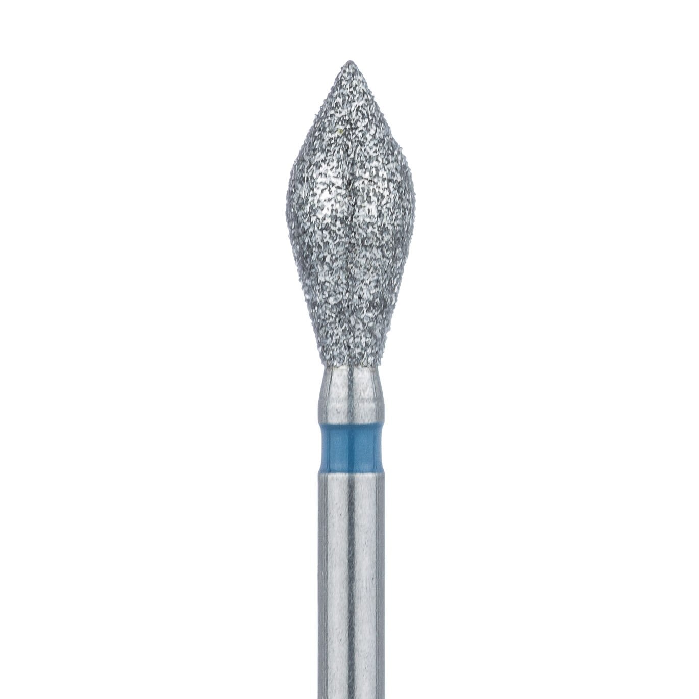 Meisinger 899-031-FG Medium Diamond Bur, Modified Football, Friction Grip, 3.1 mm Head Diameter, 5/Pk