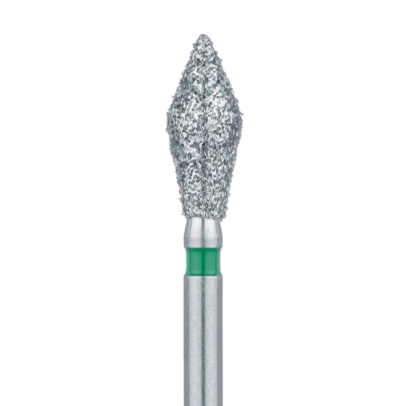 Meisinger 899G-031-FG Coarse Diamond Bur, Modified Football/Barrel Shape, 3.1 mm, Friction Grip, 5/Pk