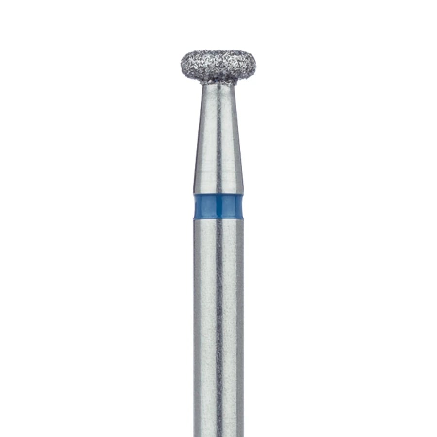 Meisinger Diamond Bur #909-035-HP, Medium Grit, Wheel/Donut Shape, 3.5 mm Diameter, HP Shank, 5/Pkg