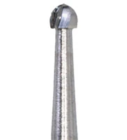 Meisinger FG Carbide Bur, Round, US #5, Friction Grip, Clinic Pack of 100, C0005FG