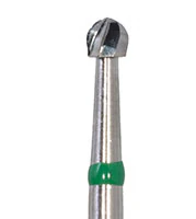Meisinger Supersharp Carbide Bur #6S, Round, Right-Angle Latch (RA) Shank, Clinic-Pack of 100, C0006S RAL
