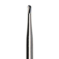 Meisinger FG Carbide Bur #332, Round-End Pear, Friction Grip, Clinic Pack of 100, C0332FG