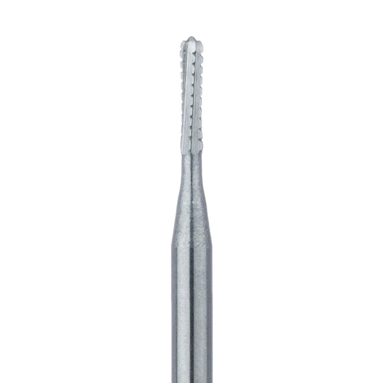Meisinger FG Carbide Bur #1556, Round End Straight Fissure Crosscut, Friction Grip, 100/Bx, C1556FG