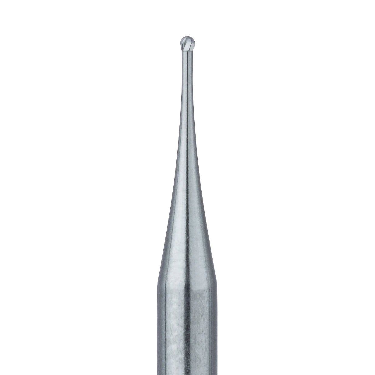 Meisinger HM1-005-RA Operative Tungsten Carbide Bur, Round, #1/4, 0.5 mm Head, Right-Angle Latch Shank, 5/Pk