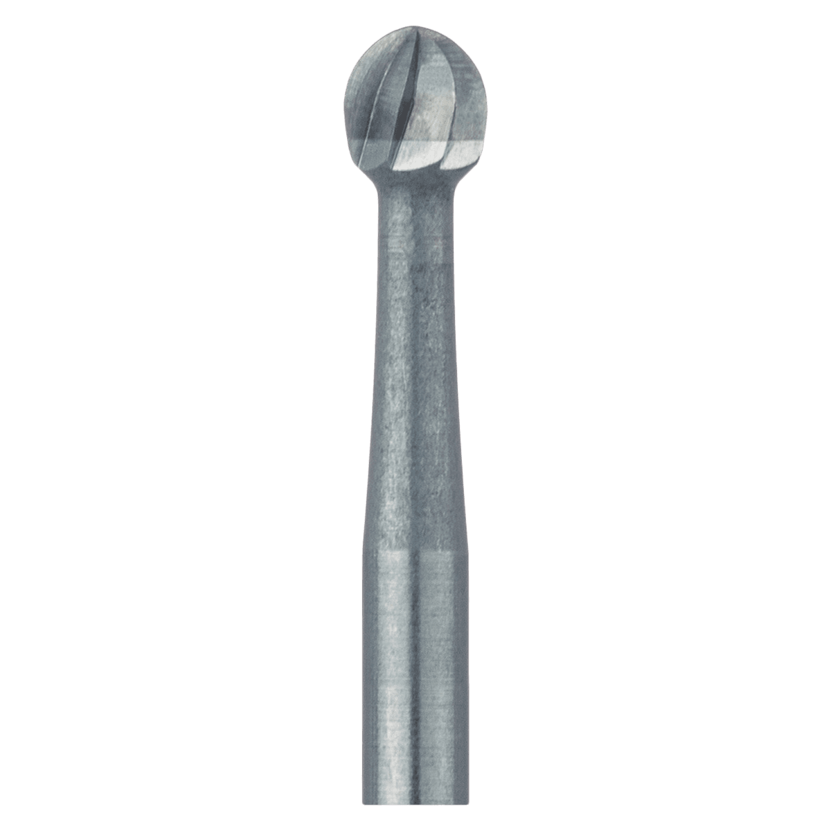 Meisinger Tungsten Carbide Bur HM1-021-FG, Round #7, Friction Grip, 2.1 mm Diameter, 5/Pkg