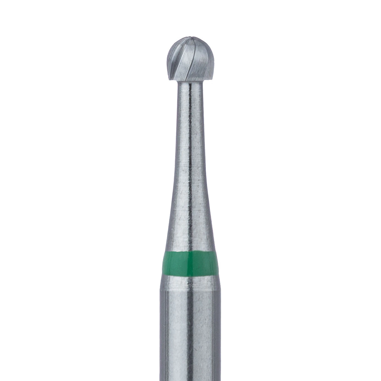 Meisinger Supersharp Tungsten Carbide Bur, HM1S Round, Right-Angle Long (RAL), 1.8 mm Diameter, US #6S, 5/Pkg