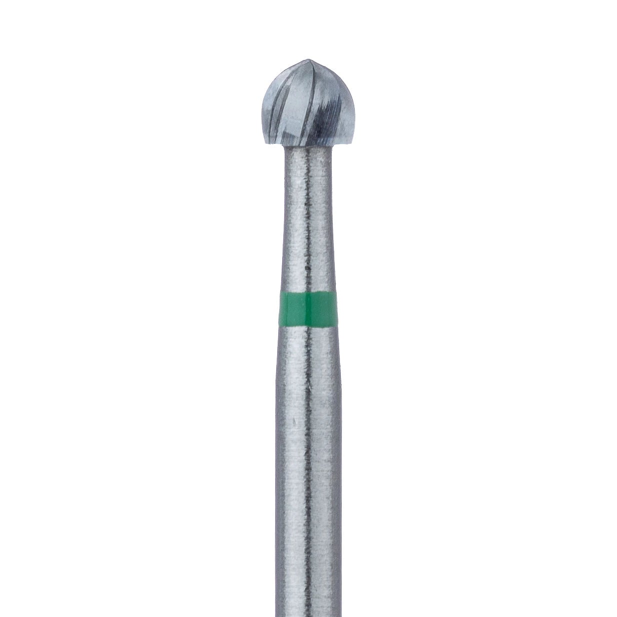 Meisinger HM1S Tungsten Carbide Bur, Round #8S, Friction Grip, 2.3 mm Diameter, 5/Pkg