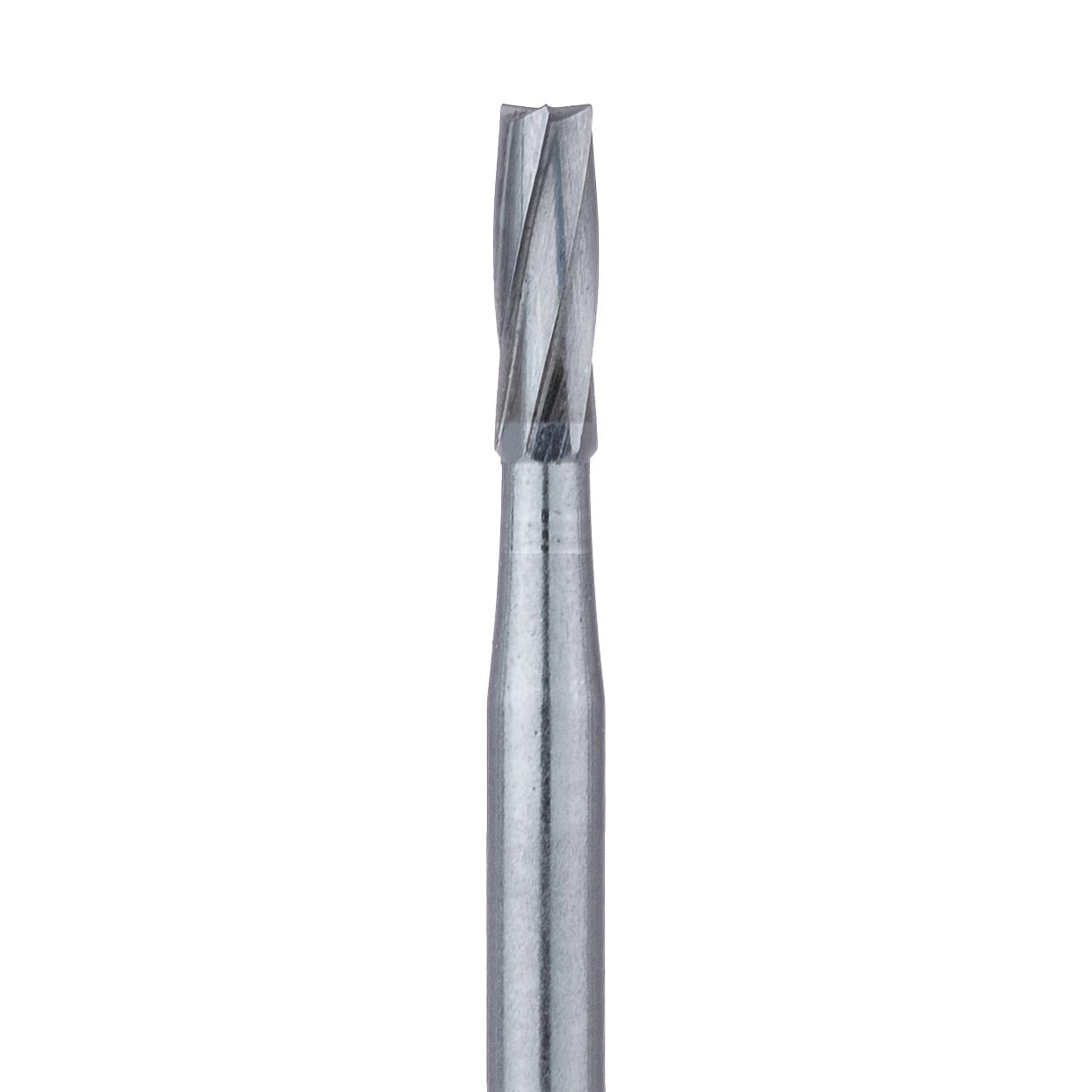 Meisinger FG Carbide Bur #59 (HM21-014), Straight Fissure Cylinder, 1.4mm Head, 4.5mm Working Length, Friction Grip, Pack of 5
