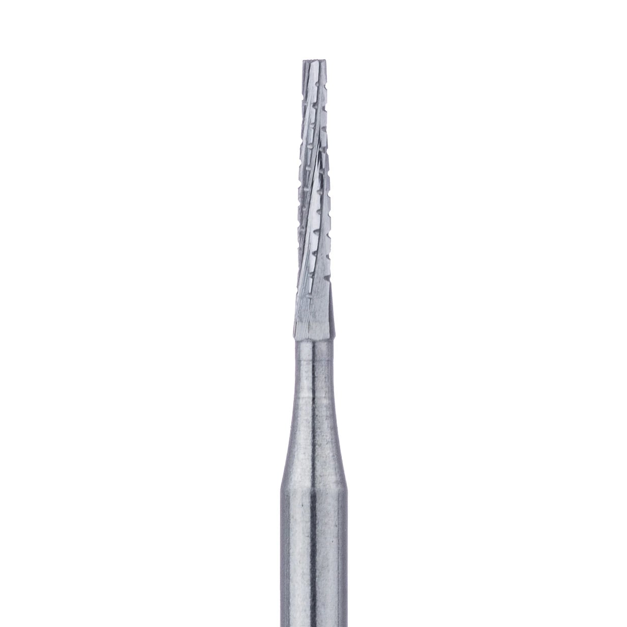Meisinger FG Carbide Bur #700L, Long Cross-Cut Taper, Friction Grip, 0.9mm, 5/Pack, HM33L-010-FGL