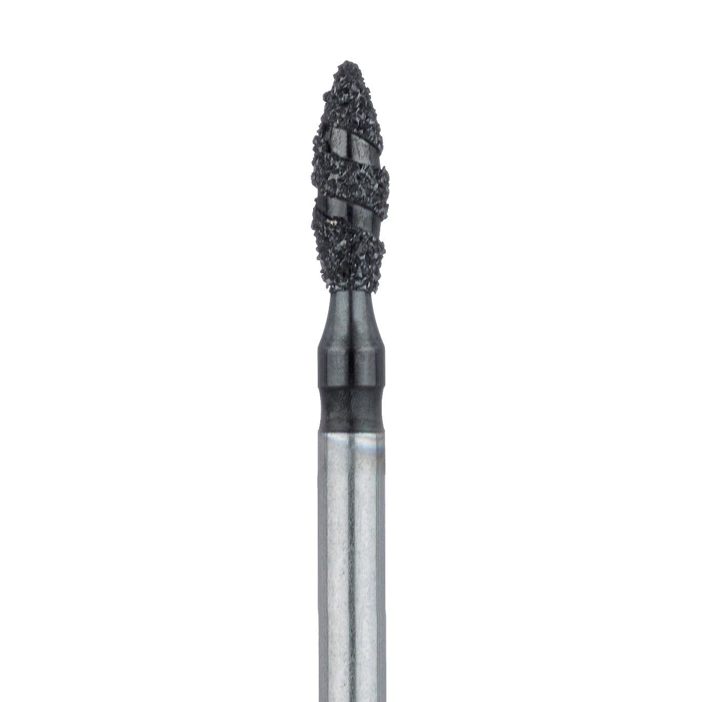 Meisinger Black Cobra Diamond Bur, B830-018, Super Coarse, Pointed Football, FG, 1.8 mm Diameter, 5/Pkg