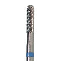 Meisinger HM129GX-023-HP Tungsten Carbide Lab Bur, Cross-Cut Round-End Cylinder, 2.3mm Head, HP Shank, 1 Each